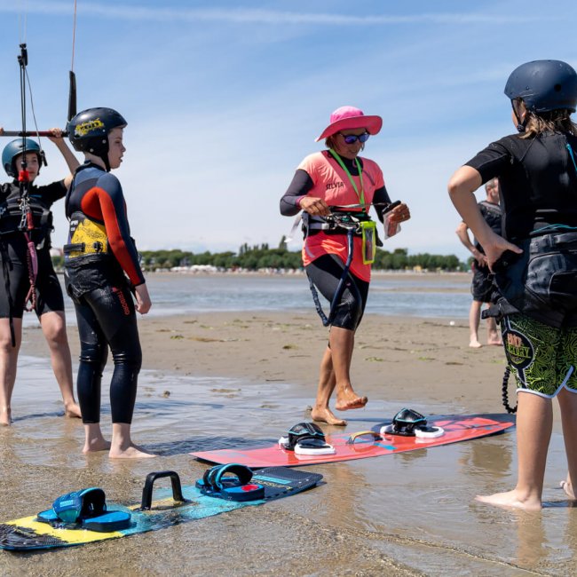 Kyte surf camp per famiglie